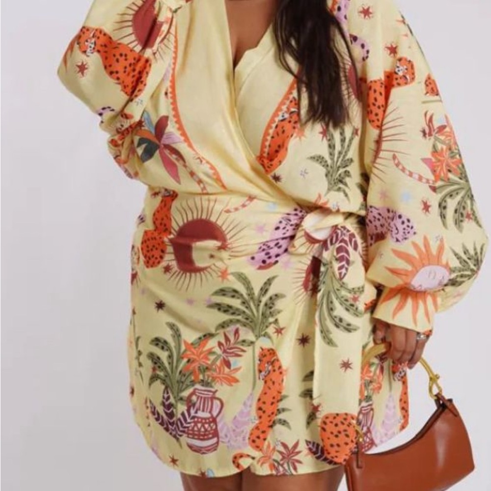 Colorful Women's Robe - Picture 3 of 4